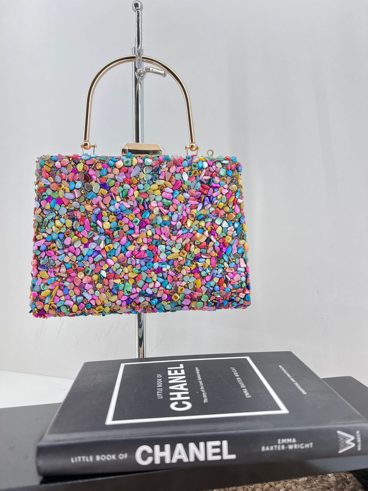 BOLSO CLUTCH PEDRERIAS DE NOCHE